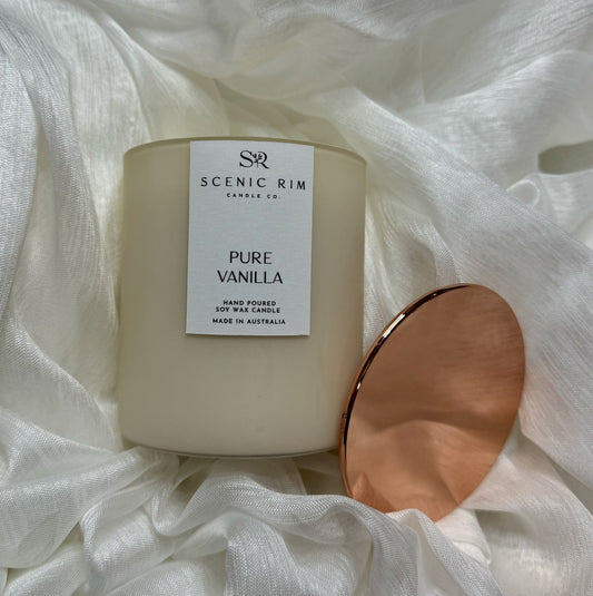 Pure Vanilla Soy Wax Candle - Large